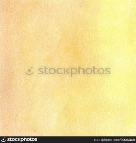 Yellow watercolor texture. Hand-drawn illustration. . light Yellow watercolor texture. Hand-drawn watercolor background 