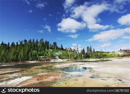 Yellowstone,Mammoth Hot Spring