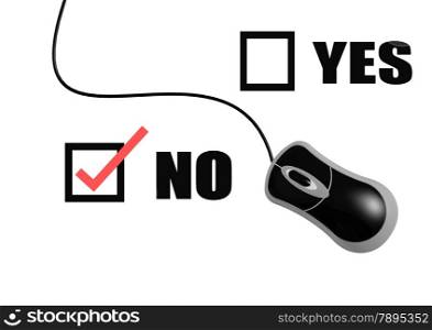 Yes and no with computer mouse