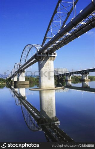 Yodogawa aqueduct bridge