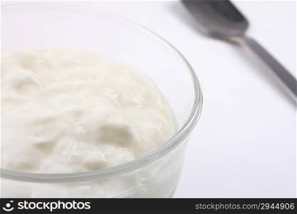Yogurt in bowl