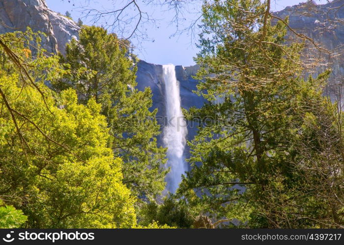 Yosemite Bridalveil fall waterfall National Park California USA