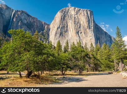 Yosemite National Park Valley summer landscape. California, USA.