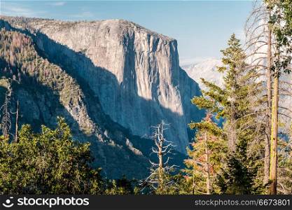 Yosemite National Park Valley summer landscape. Yosemite National Park Valley summer landscape. California, USA.