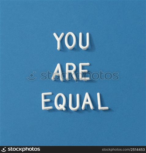 you are equal 2
