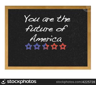 You are the future of america.