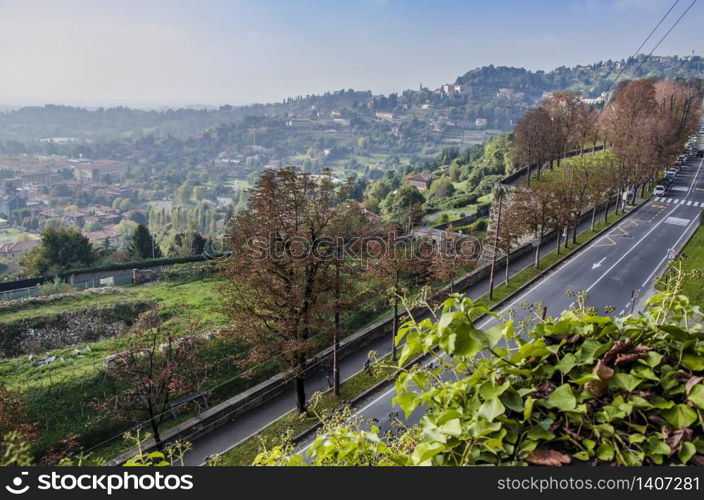 You can appreciate the beauty of the northern Italian countryside.