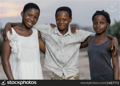 young african children outdoor 2