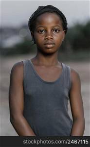 young african girl