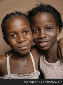 young african sisters