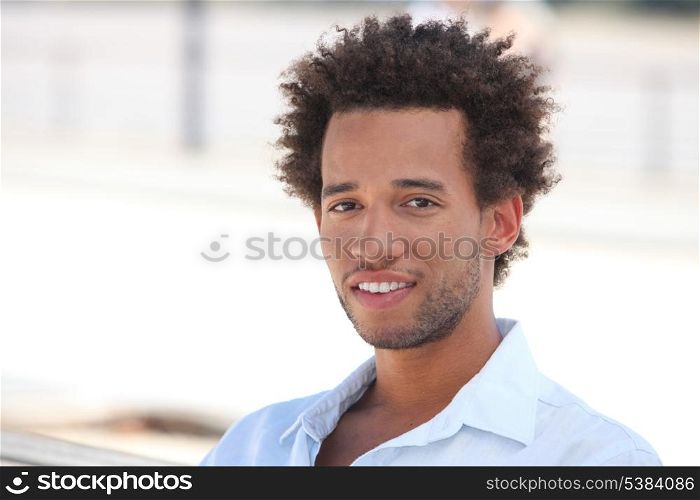 young Afro-American man