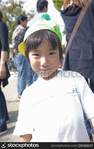 Young Asian boy