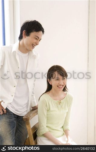 Young asian couple
