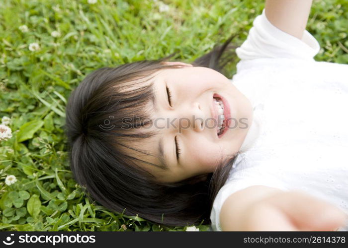 Young asian girl portrait