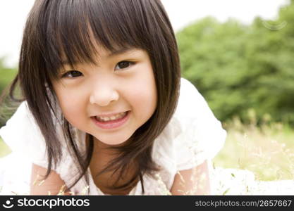 Young asian girl portrait