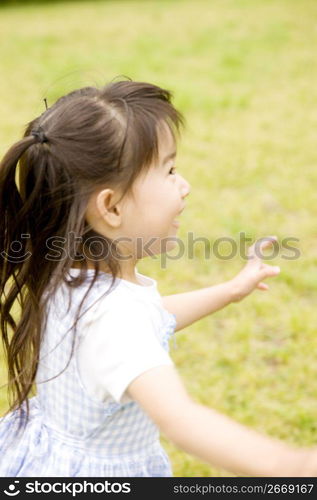 Young asian girl portrait