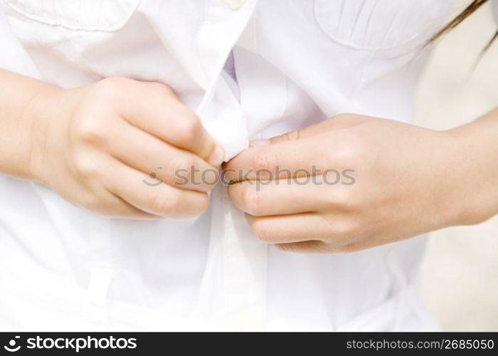 Young asian girl portrait