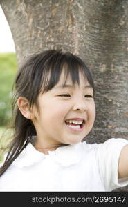 Young asian girl portrait