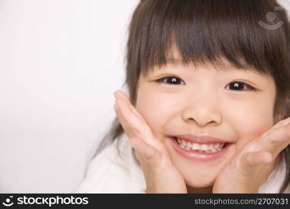 Young asian girl portrait