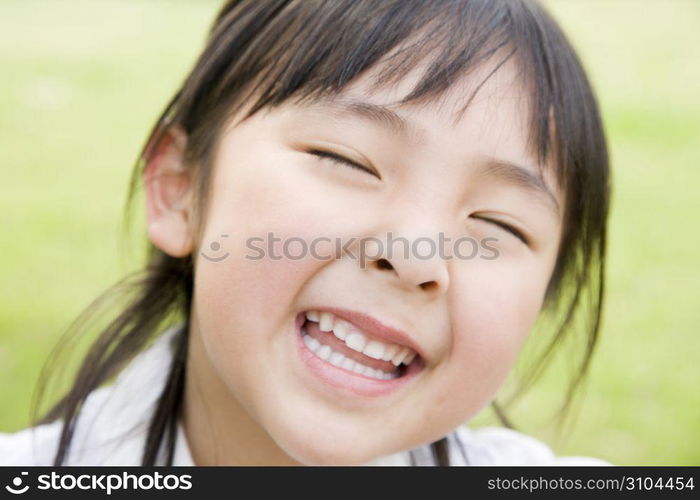 Young asian girl portrait