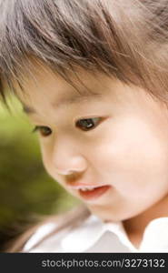 Young asian girl portrait