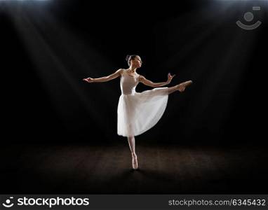 Young ballerina (in interior version)