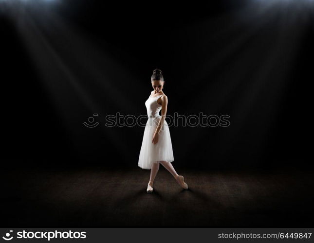 Young ballerina (in interior version)