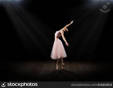 Young ballerina (in interior version)