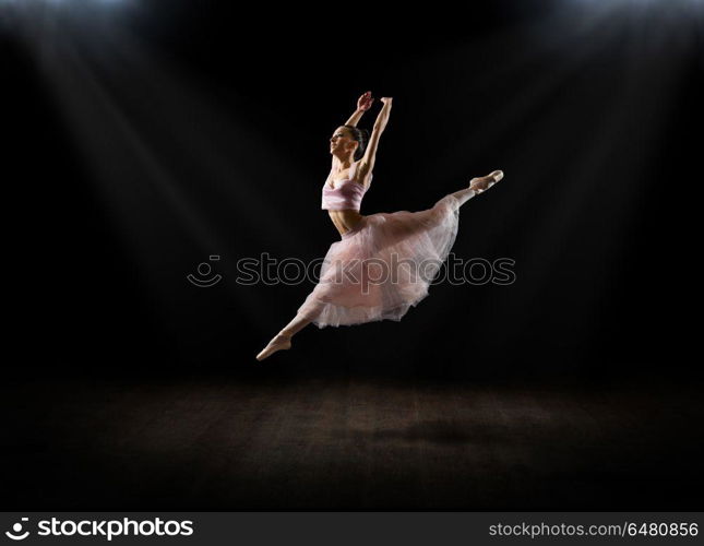 Young ballerina (in interior version)