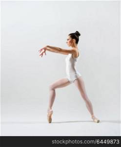 Young ballerina (on grey version)