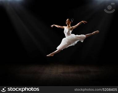 Young ballerina (on hall version)