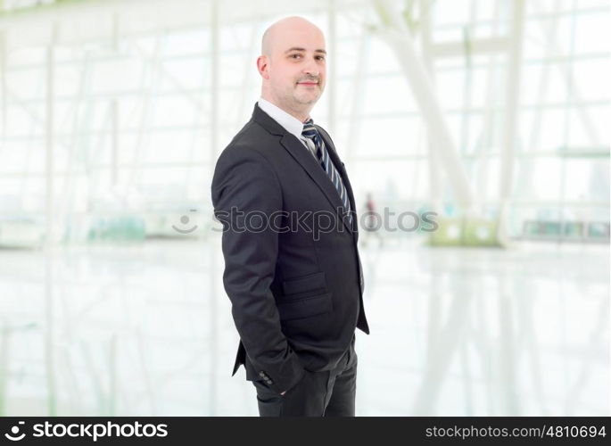 young business man portrait at the office