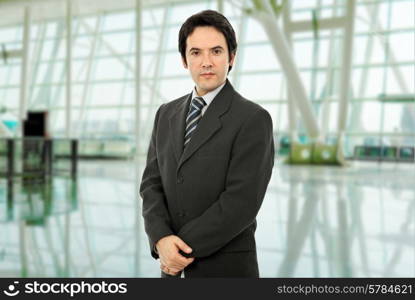 young business man portrait at the office