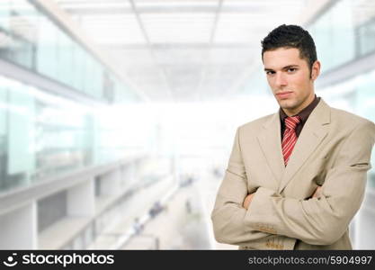 young business man portrait at the office