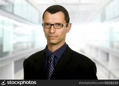 young business man portrait at the office