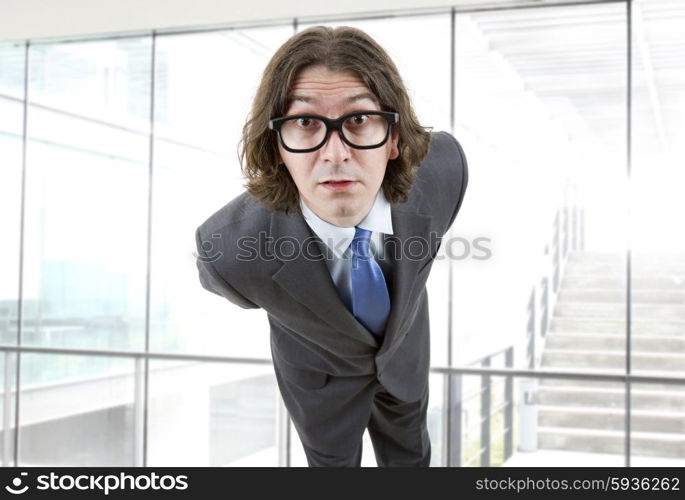 young business man portrait at the office