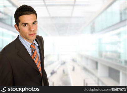 young business man portrait at the office