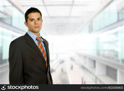 young business man portrait at the office