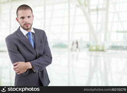 young business man portrait at the office