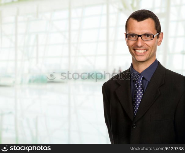 young business man portrait at the office