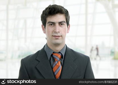 young business man portrait at the office