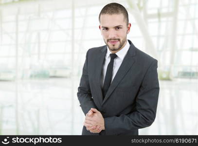 young business man portrait at the office