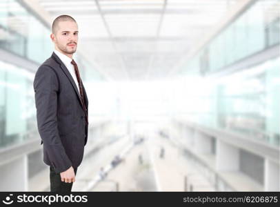 young business man portrait at the office