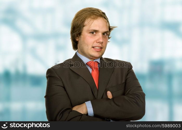 young business men portrait at the office