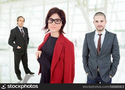 young business team at the office