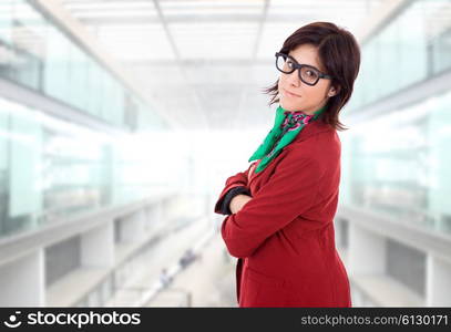 young business woman portrait at the office