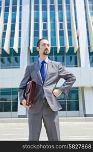 Young businessman on the street