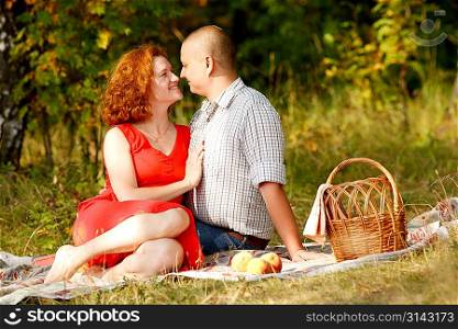 Young couple at outdoor