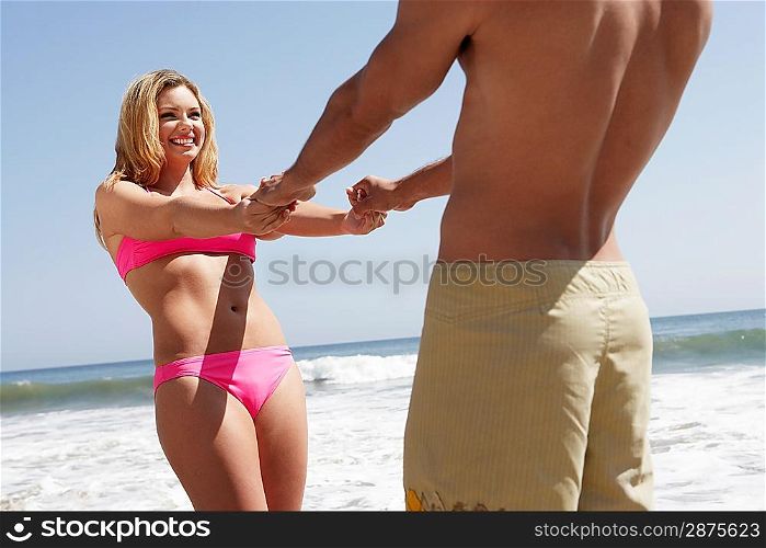 Young Couple at the Beach