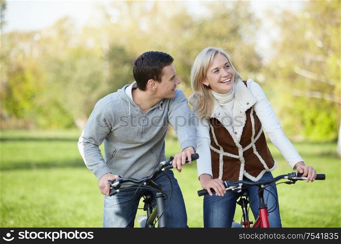 Young couple outdoors